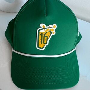 Branded Bills Waste Management Snapback Cap with Green Undervisor